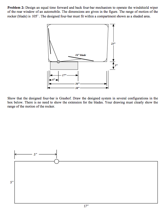 573x773 Solved Problem Design An Equal Time Forward And Back F - Windshield Drawing