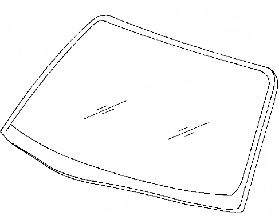 1100x853 Windshield Mazda Pickup Door Extended Cab - Windshield Drawing