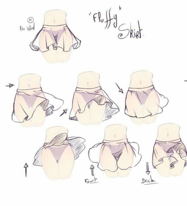 658x722 How To Draw A Skirt In A Windy Day Suit Acc - Windy Day Drawing