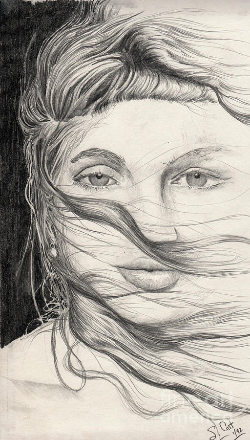 512x900 Windy Day Drawing - Windy Day Drawing