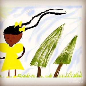 300x300 Windy Day Drawings Fine Art America - Windy Day Drawing