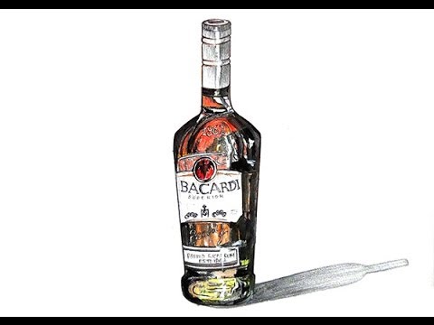 480x360 wine bottle realistic drawing, art book - Wine Bottle Drawing