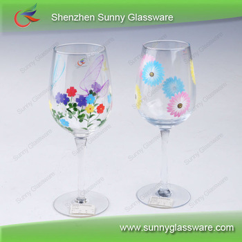 350x350 Mouth Blown Innovative Drawing Juice Cup Wine Cups - Wine Cup Drawing