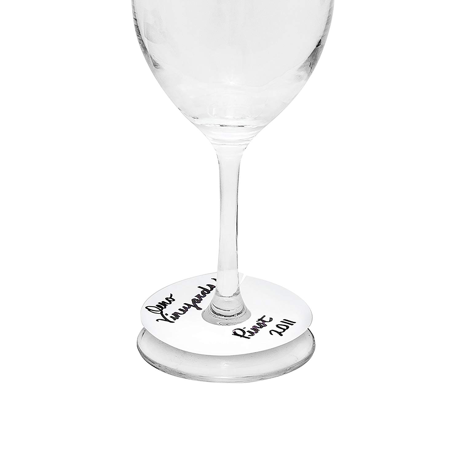 1500x1500 Oenophilia Blank Wine Glass Stemtags - Wine Glass Line Drawing