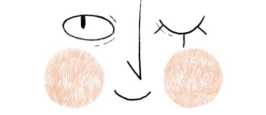 550x239 Winky Face Coffee Mug - Winky Face Drawing