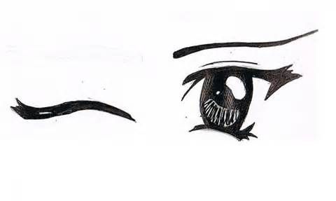 480x287 anime winky face eyes easy anime eyes, anime eyes, easy drawings - Winky Face Drawing