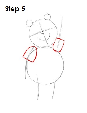 300x388 How To Draw Winnie The Pooh - Winnie Drawing