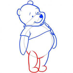 302x302 How To Draw How To Draw Pooh, Winnie The Pooh - Winnie Drawing