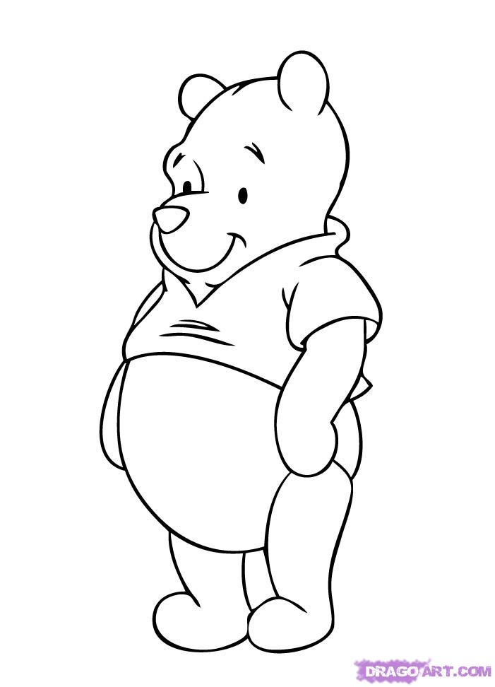 Winnie Pooh Drawing at PaintingValley.com | Explore collection of ...