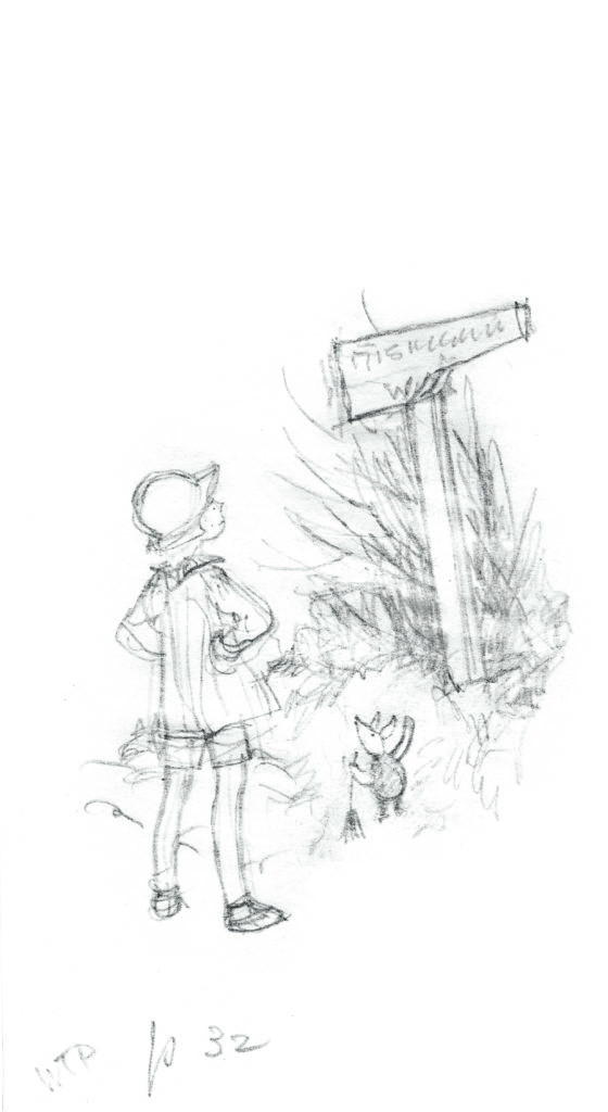 560x1024 Some Of The First Sketches Of Winnie The Pooh Literary Hub - Winnie Pooh Drawing
