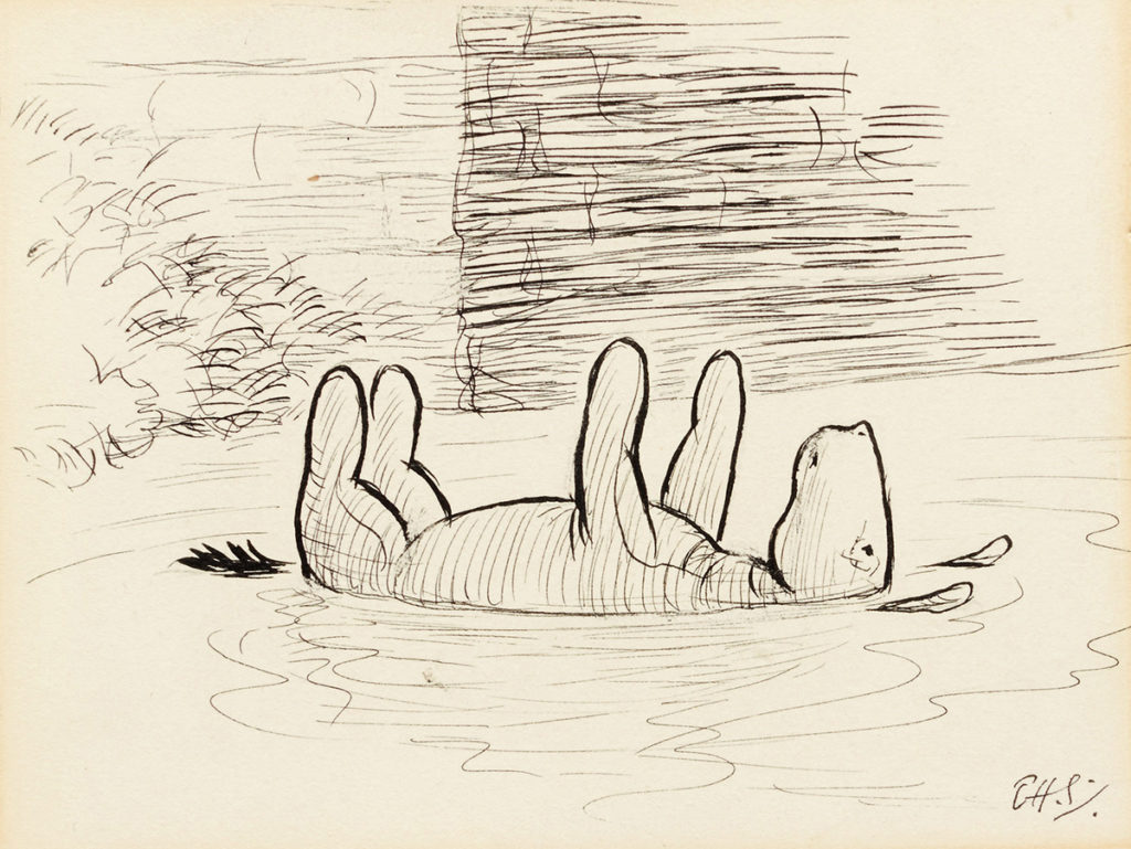 1024x769 A 'winnie The Pooh' Drawing Sets A New Auction Record For A Book - Winnie Pooh Drawing