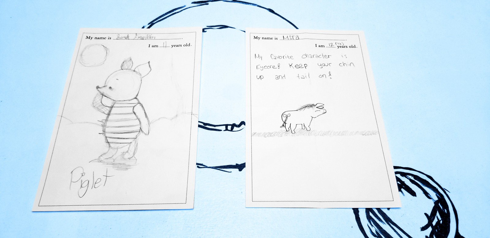 1600x777 Can You Draw Your Favorite Winnie The Pooh Character - Winnie The Pooh Drawings