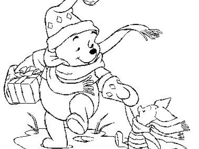 640x480 Winnie The Pooh Clipart Line Drawing - Winnie The Pooh Line Drawing