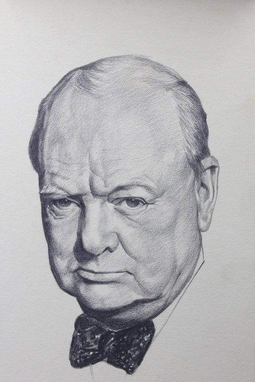 Winston Churchill Drawing at Explore collection of