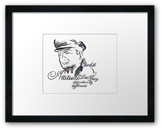 550x440 winston churchill picture quote - Winston Churchill Drawing