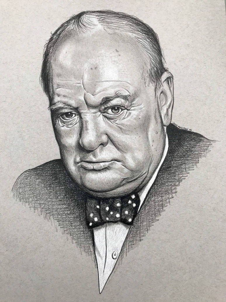 Winston Churchill Drawing at Explore collection of