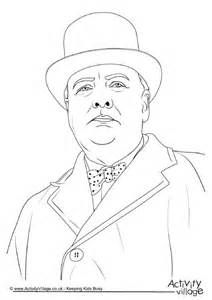 212x300 winston churchill, coloring sheets - Winston Churchill Drawing