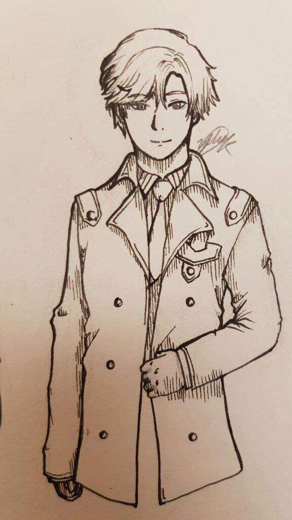 576x1024 jumin in a winter coat mystic messenger amino - Winter Coat Drawing