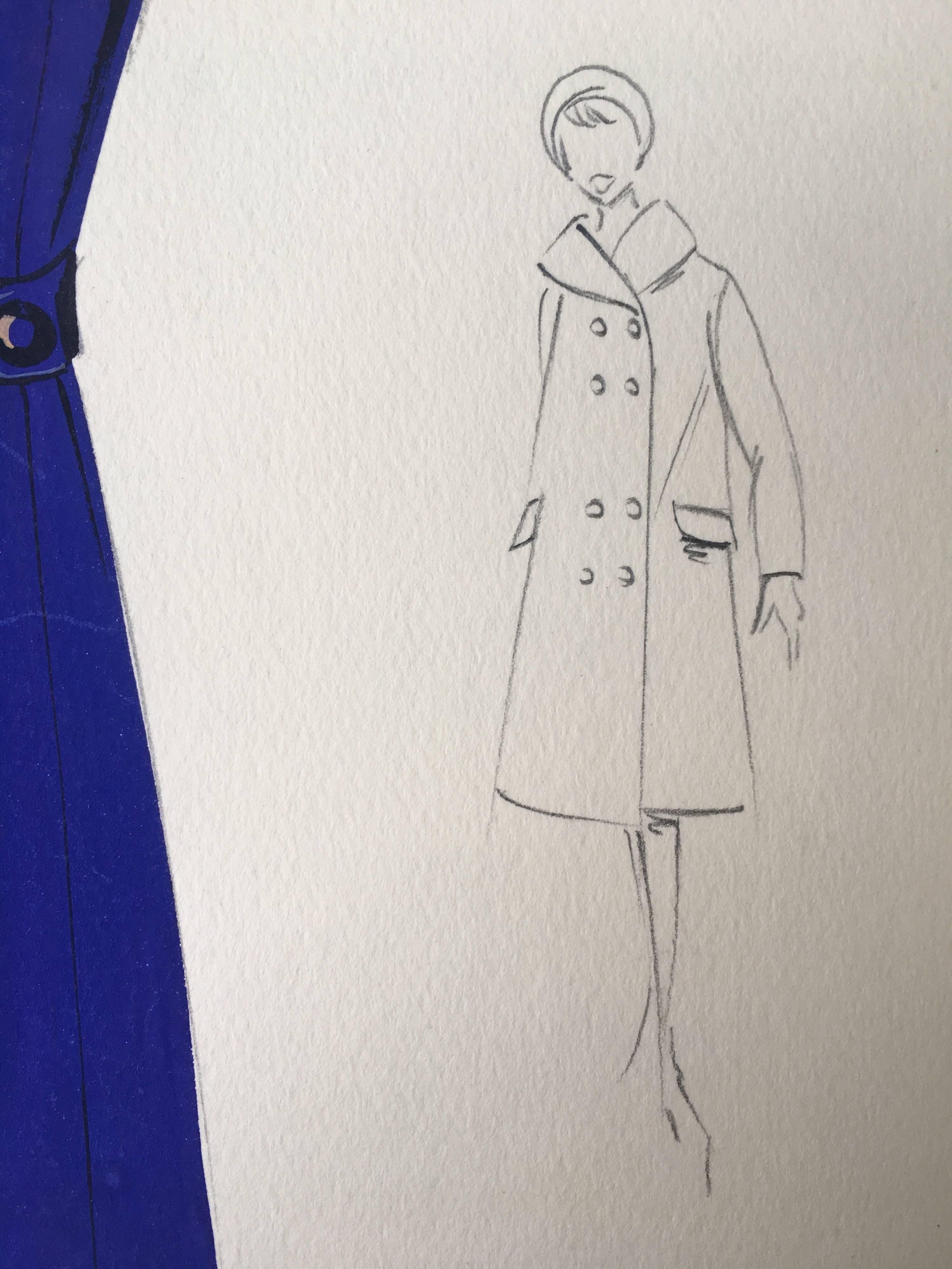 Winter Coat Drawing at Explore collection of