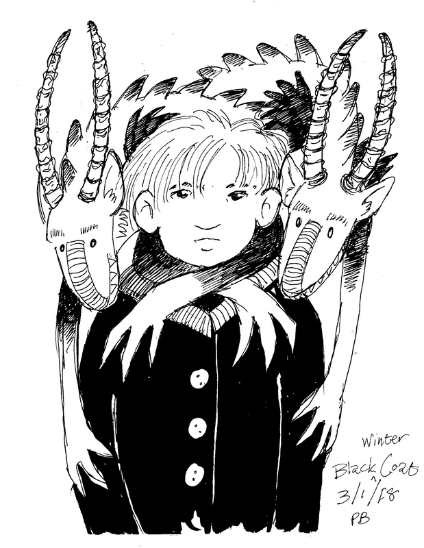 619x800 best of the drawing of the day black winter coat a cartoonist - Winter Coat Drawing