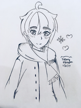 320x427 Wintercoat Drawings On Paigeeworld Pictures Of Wintercoat - Winter Coat Drawing