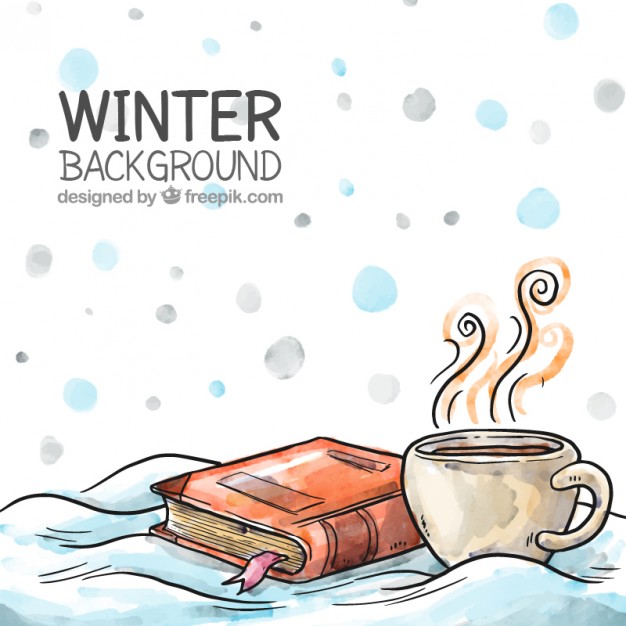 626x626 Hand Drawing Winter Background Vector Premium Download - Winter Drawing