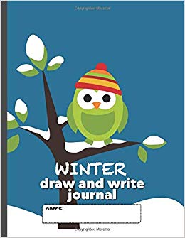260x335 Winter Draw And Write Journal Writing Notebook For Kids - Winter Drawing Kids