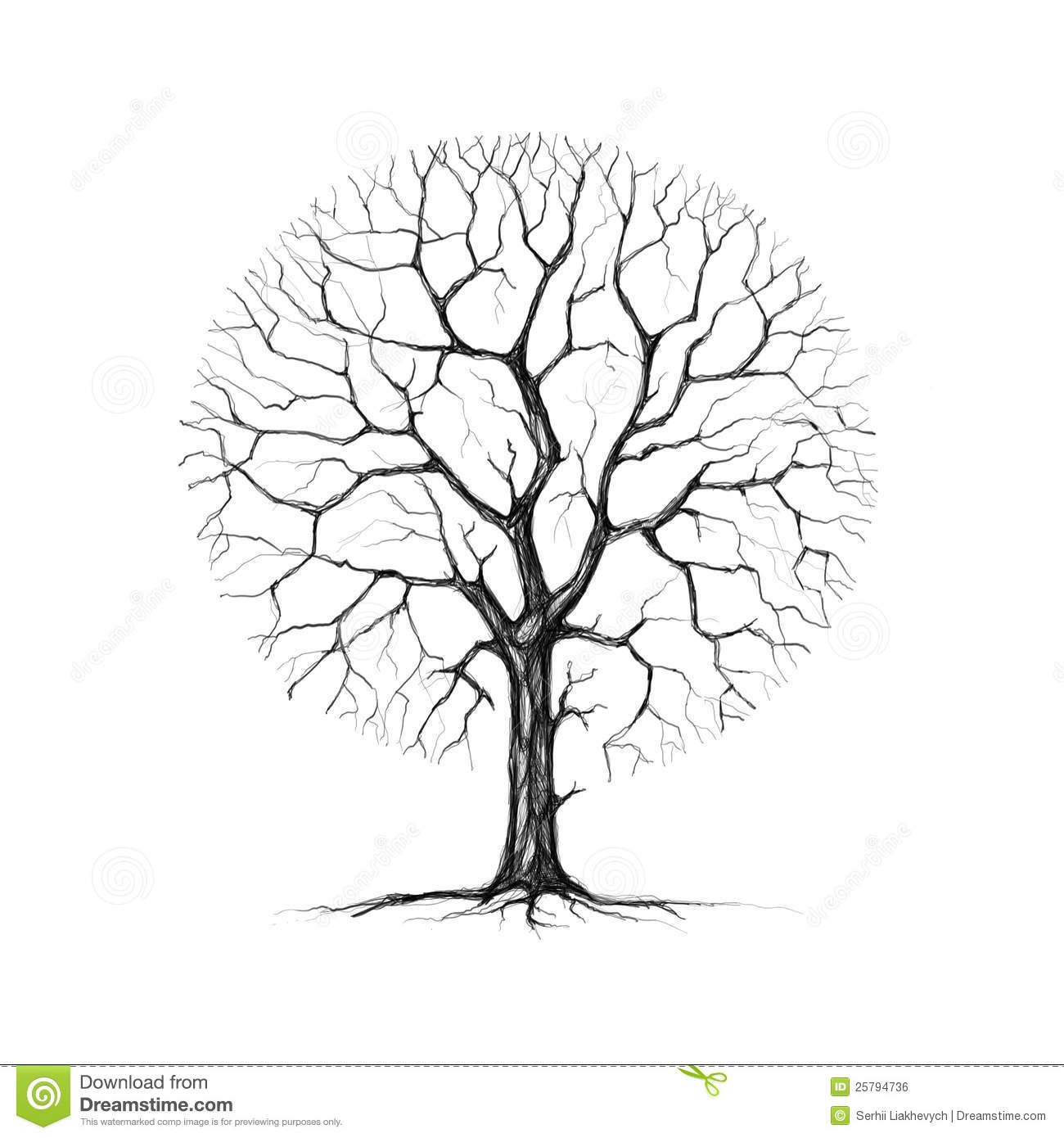 1300x1390 Pencil - Winter Line Drawing