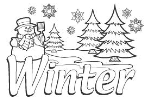 600x403 winter programs and classes for adults - Winter Line Drawing