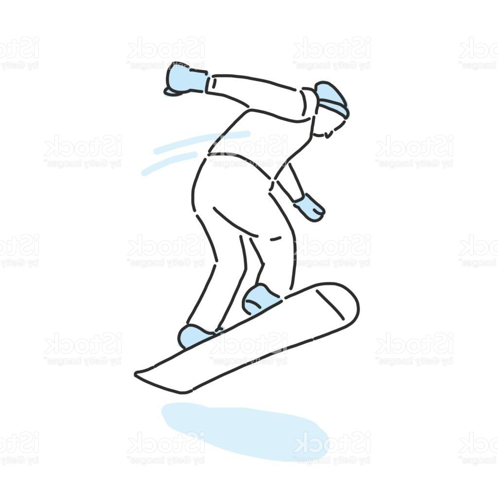 1024x1024 best snowboard and snowboarding winter sport line drawing hand - Winter Line Drawing