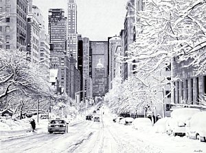 300x224 Snow Scene Drawings Fine Art America - Winter Scene Drawing