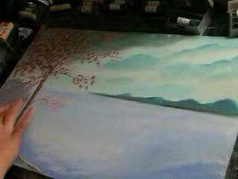 480x360 winter wonderland pastel drawing - Winter Wonderland Drawing