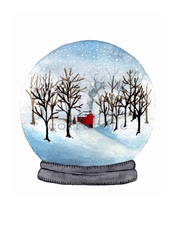 Winter Wonderland Drawing at Explore collection of