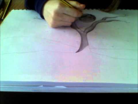 480x360 drawing a winter wonderland - Winter Wonderland Drawing