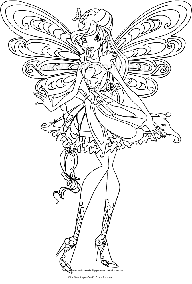 Winx Club Bloom Drawing at Explore collection of