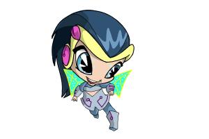 300x200 how to draw winx step - Winx Club Bloom Drawing