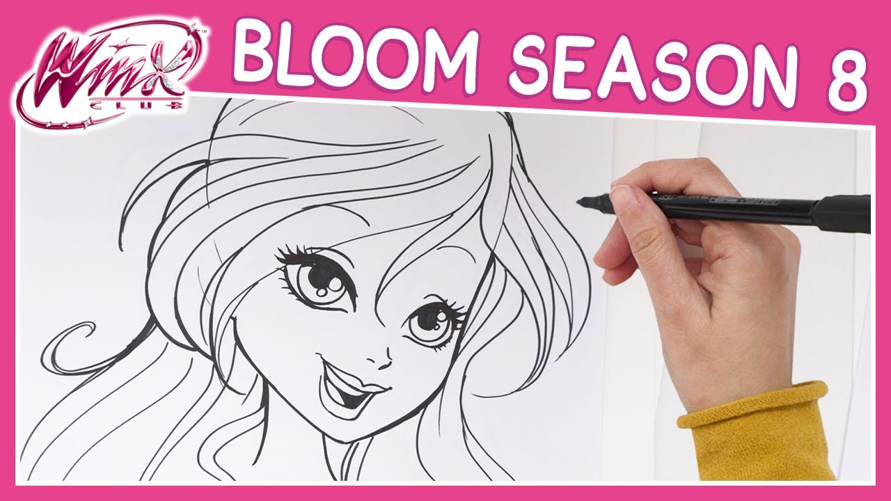 1280x720 winx club - Winx Club Bloom Drawing