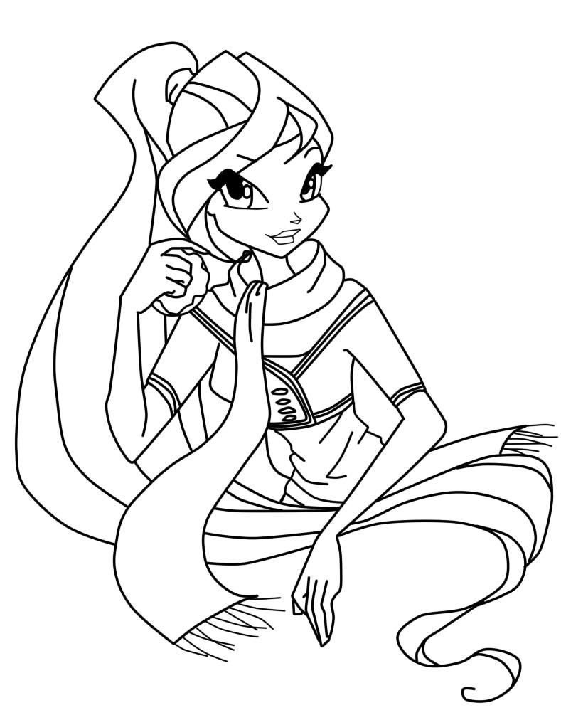 789x1012 winx club bloom coloring pages diy and crafts coloring pages - Winx Club Bloom Drawing