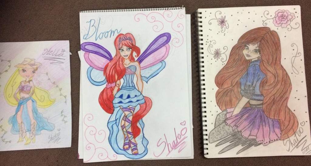 1024x546 my winx club drawings over the years do you think i've improved - Winx Club Drawing