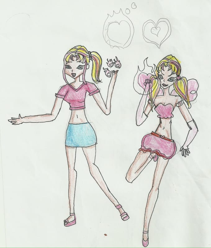 680x800 draw you or your oc, in winx club style - Winx Club Drawing