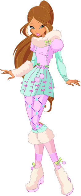 263x634 dolls funny winx club, club, flora winx - Winx Club Flora Drawing
