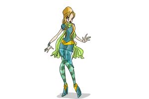300x200 How To Draw Winx Step - Winx Drawing