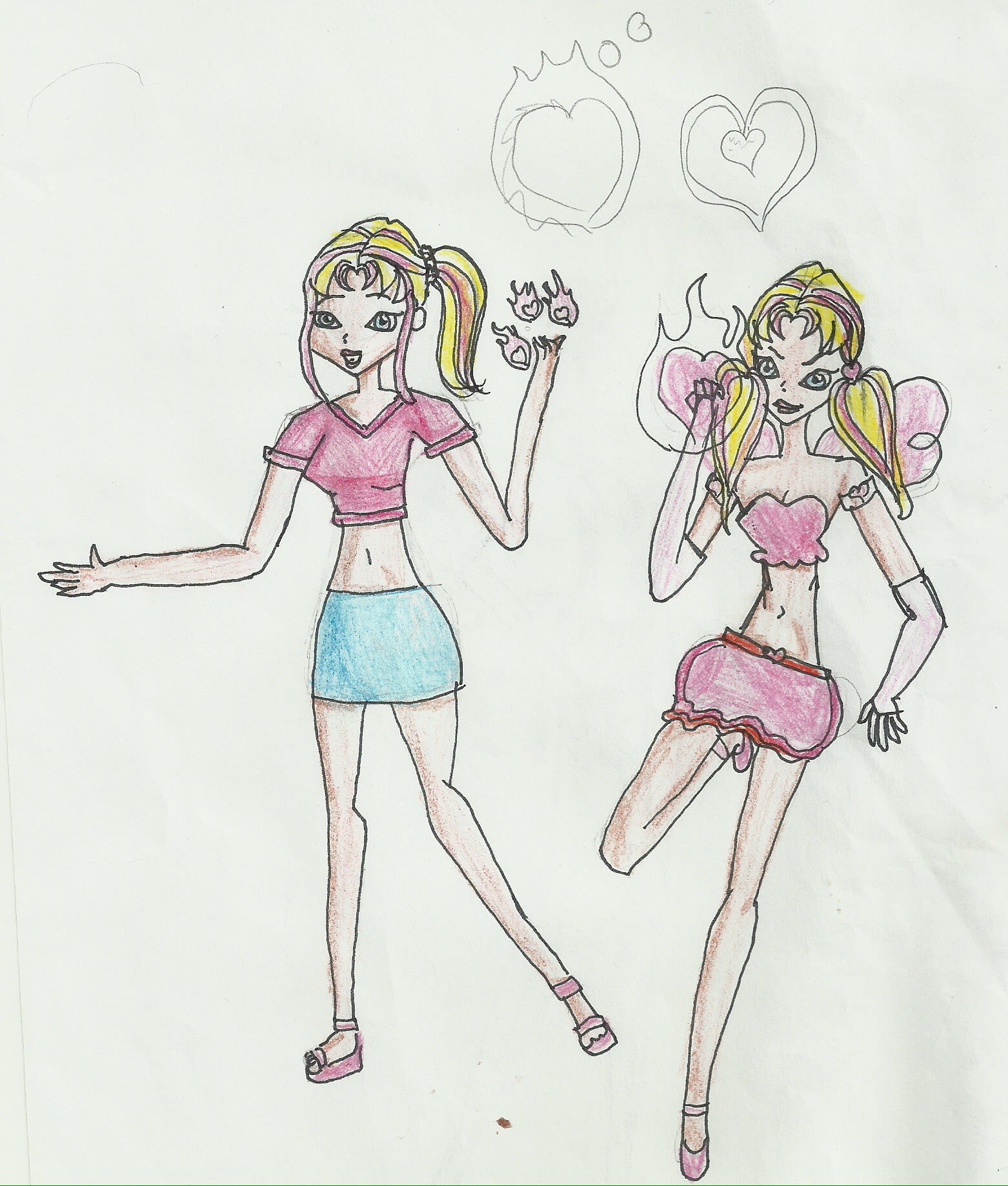 1562x1837 Draw You Or Your Oc, In Winx Club Style - Winx Drawing