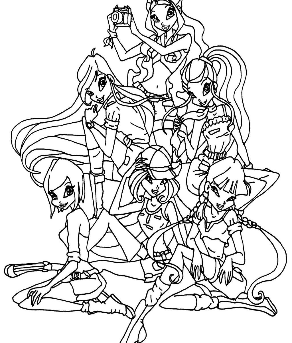 Winx Drawing at Explore collection of Winx Drawing