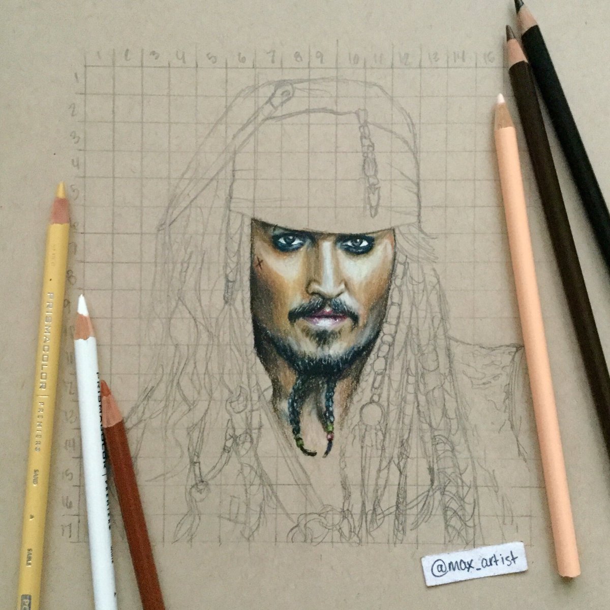1200x1200 max artist on twitter jack sparrow drawing in progress! i hope - Wip Drawing