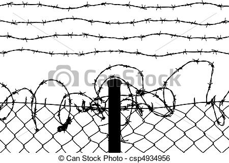 450x320 collection of free barbed wire clipart drawing sales clipart - Wire Fence Drawing