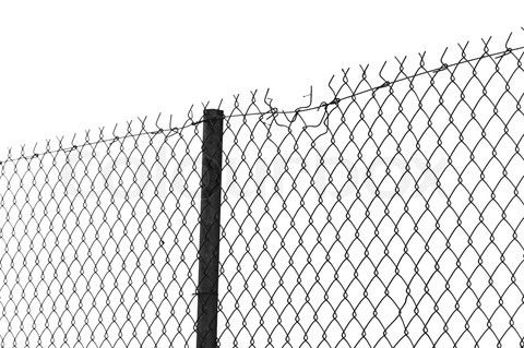 480x319 Old Chain Link Fence Drawing - Wire Fence Drawing
