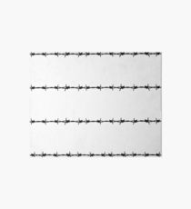 210x230 barbed wire fence drawing wall art redbubble - Wire Fence Drawing