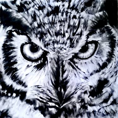 375x375 wise owl drawing - Wise Owl Drawing