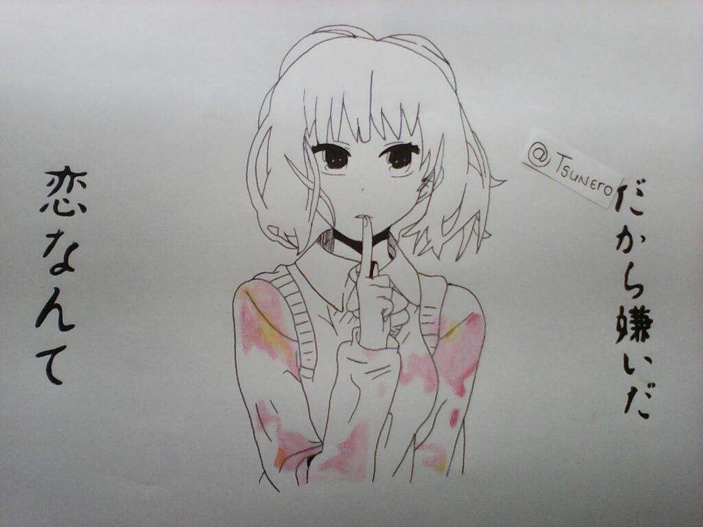 1024x768 hanabi kuzu no honkai - Wish Drawing